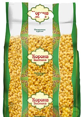 Макарон.изд. Корона Востока РОЖКИ пакет 5кг гр.А в/с