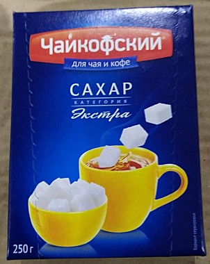 Сахар белый кусковой   40/250г Чайкофский ГОСТ