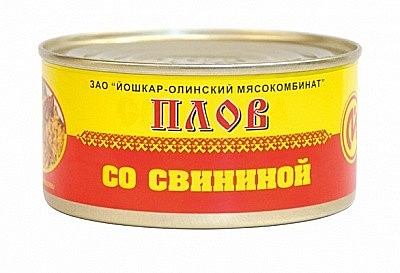 Плов со свининой  Йошкар-Ола 18/325г ГОСТ Р