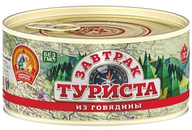 Завтрак туриста из говядины 24/300г ГОСТ Сохраним Традиции