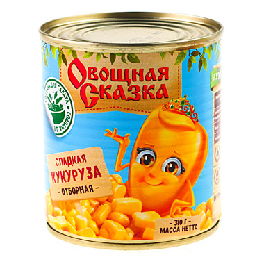 АКЦИЯ!!!Кукуруза сахарная Овощная сказка 15/310г(скидка 17%)