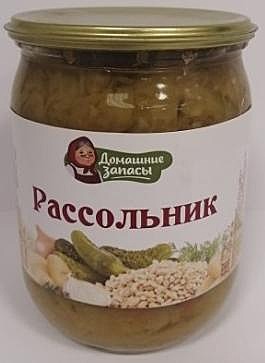 Рассольник 8/500гр. ст/б СКО Домашние запасы