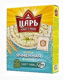 600г Ячневая №2 Царь 6пакетов по 600г,мягкая упаковка