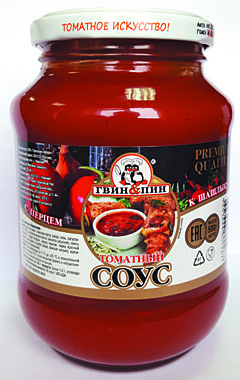 АКЦИЯ для новых!!!соус томат.Премиум Кавказский с перцем к шашлыку 6/0,5л ТВИСТ Гвин Пин Нижегород.