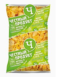 Хлопья кукурузные Медовые Честный продукт 18прозр.пак.-200г,76