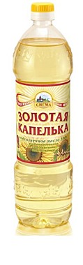 0,87л масло Золотая капелька раф.дез.подс.в г/я сер.фильтр 1/15