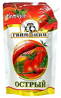 Кетчуп 12/0,5 Острый Дойпак