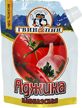 Аджика кавказская ДОЙПАК 15/150гр.ГВИН ПИН
