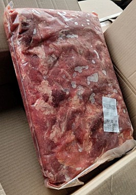 Говядина жил.зам.в блок,кл.А,г1,под.1,3,для пит.дет1/20кг/4кус-5кг/Ижевск/27.10.25. 11.11.25/6м/