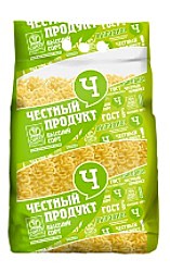 Макарон. изд. Честный продукт ВЕРМИШЕЛЬ ТОНКАЯ пакет 5кг грВ в/с