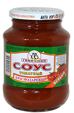 соус по-краснодарски 6/0,5л особый /твист/ Гвин Пин Нижегород.